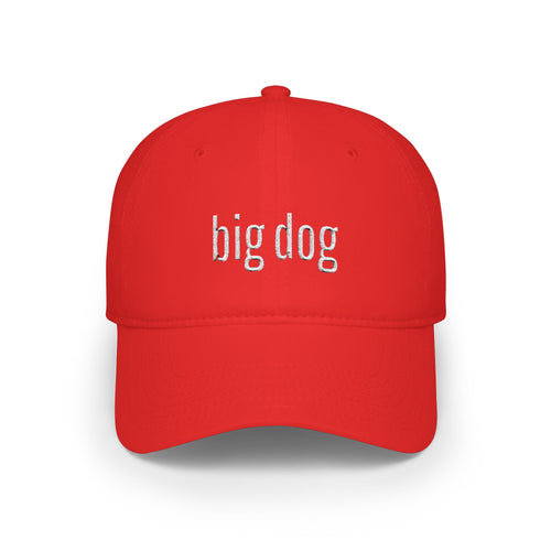 Big Dog Embroidered Baseball Cap